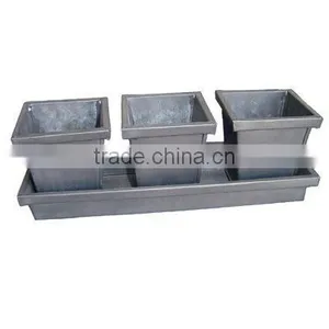 Square Box Shape Tray Planters for Sale thumbnail-1