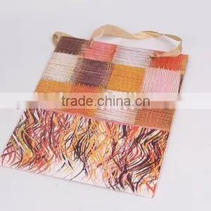 Foldable Gift Bag With Checked Pattern/ Shopping Bag thumbnail-3
