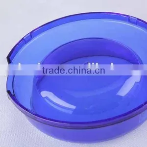 Transparent Round Plastic Pet Bowl thumbnail-3