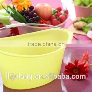 Wholesale Plastic Barrel Pail With Handle for Kitchen thumbnail-2
