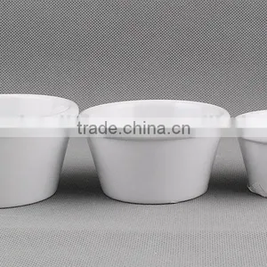 White Melamine Sauce Cup thumbnail-1