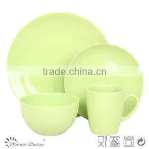Brown Simple Design Solid Color Ceramic Dinnerware Sets Henan China thumbnail-5