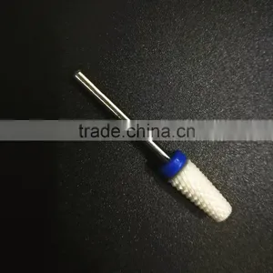 Medium Tapered Ceramic Nail Drill Bits for Nail Drill Machine(Shank Dia: 3/32'') thumbnail-3