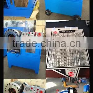 FY68 Connector Crimping Machine, Connector Fitting Hose Crimper Price Hydraulic Hose Crimping Machine thumbnail-3