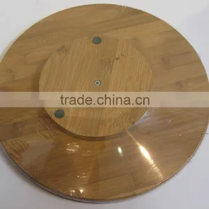 Bamboo Lazy Susan, Turnable Tray, Rotating Tray thumbnail-1