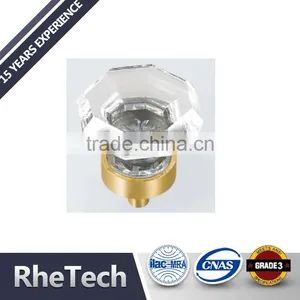 Factory Supply Clear Crystal Knobs Crystal Pull Handles Clear Glass Knobs Wholesale thumbnail-1