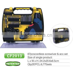 3.6V Cordless Rechargeable Screwdriver With GS CE UL Rohs thumbnail-1