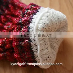 Super Warm Leg Warmer, Colorful and Silk Mix Inner Layer, Made in Japan thumbnail-5