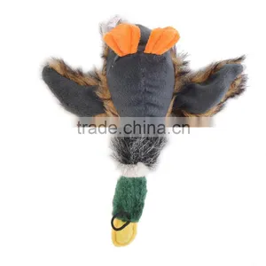 2015 Classic Dog Toys Stuffed Squeaking Duck Dog Toy Plush Puppy Honking Duck for Dogs Pet Chew Squeaker Squeaky Toy thumbnail-6