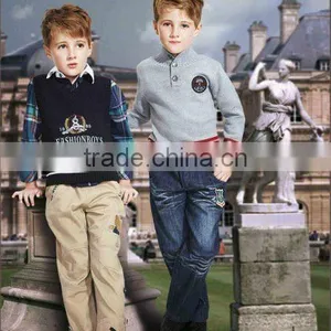 Chinese Kids Sweater Manufacturer ,professional OEM Kids Sweater , Kids Sweater With Print and Embroidery thumbnail-1