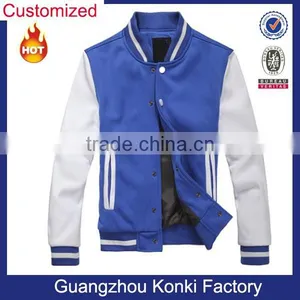 Best Seller Top Quality Fashion Blue Cheap American Baseball Jackets thumbnail-1