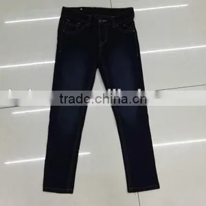 Yiwu Stocks Lots Girl's Fashion High Quality Tight Jeans thumbnail-2