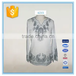Women Fashion Clothing Blouses 2016 New Designs thumbnail-1