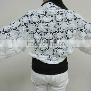 S9986 Use Computerize Machine Produce Crochet Scarf for Women thumbnail-1