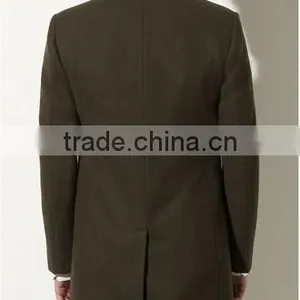 2014 Winter Season Latest Style Formal Occasion Slim Fit Mens Cashmere Men Coat thumbnail-4
