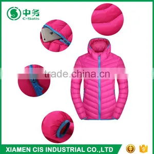 China Factory Wholesale SPorts Jacket Winter Women Down Jacket thumbnail-4