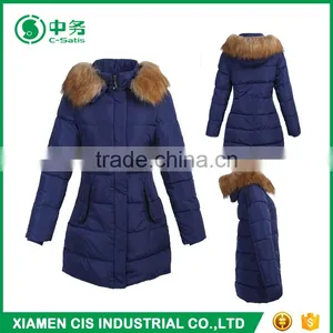 Fashion Style Warmful Winter Fur Collar Women Goose Down Coat thumbnail-4