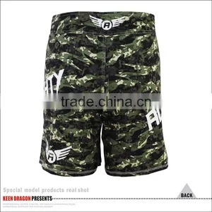 GREEN CAMO FIGHT SHORTS CUSTOM PRINTING MAKE YOUR OWN STYLE MMA SHORTS thumbnail-2
