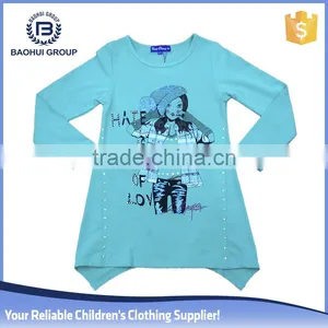 2015 Garment Stock Lot Overstock Bulk Wholesale Clothing Girl t Shirt thumbnail-1