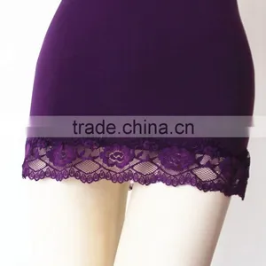 Seamless Sexy Spandex Lace Dresses for Women thumbnail-4