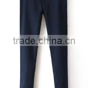 Runwaylover EY0616P Hot Sale 2017 Women High Waist Denim Pencil Pants thumbnail-5