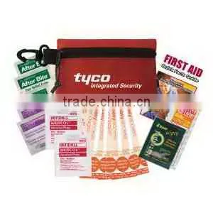 Budget Outdoors Kit - Has Sunscreen, Insect Repellent, Bandages, Alcohol & Antiseptic Wipes and Comes With Your Logo thumbnail-1