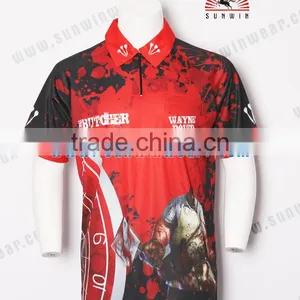 Custom Design Dart Jersey Sublimated Dart Clothing / Dart Wear thumbnail-1