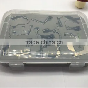 Industrial Sewing Machine 14 Presser Foot Set for Brother Juki for Mitsubishi Nakajima Rex for Seiko Singer Siruba Taiko Toyota thumbnail-2