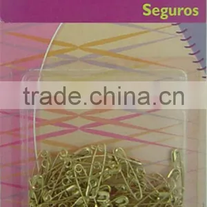 Golden Mini Cute Decorative Safety Pins Factory thumbnail-1