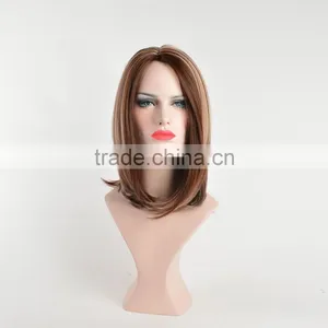 Large Stocks! Sexy Synthetic Wigs, Cheap Synthetic Cosplay Wigs, Short Dark Brown Cosplay Hair Wig thumbnail-1