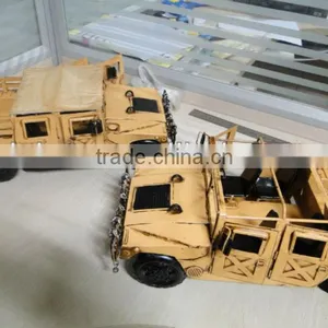 Hummer Truck Model Metal Craft Gifts,Wholesale Craft Supplies,Supply Gift Craft Metal Craft DB01681 to Importers Spain,Russia thumbnail-1