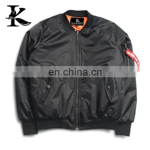 Polyester Mens Bomber Jacket With Patches thumbnail-2