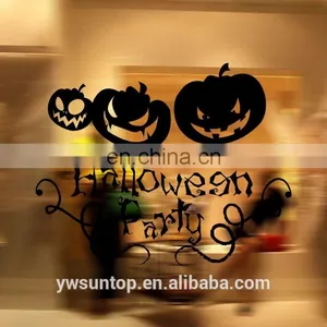 Halloween Theme Pumpkin Evil Window/Wall Sticker Halloween Decoration Home Decoration thumbnail-3