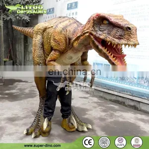 China Realistic Dinosaur Costume for Sale Walking Dinosaur Costume thumbnail-6