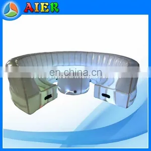 Inflatable Couch With Led, Inflatable Safa Bed thumbnail-1