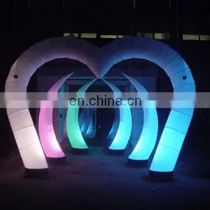 High Quality Cheap Inflatable Arch Inflatable Wedding Arches With Led Light thumbnail-1