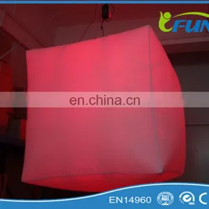 2015 Hot Christmas Inflatable Party Decoration for Sale/ Inflatable LED Decoration/cube Inflatable Decoration thumbnail-1