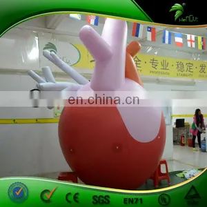 Vivid Giant Inflatable Human Heart , Advertising Inflatable Body Organs , Inflatable Hanging Balloon thumbnail-5