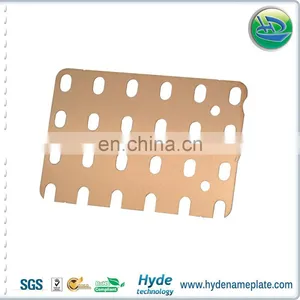 Factory Special Offer Customized Etching Metal Plate Square for Coffee Machine thumbnail-3