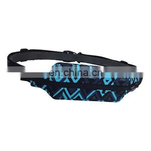 2017 New Style Outdoor Sports Accessories Waist Belts One Pocket Multi Colors Printing Running Belt thumbnail-1