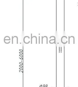 Vehicle Mounted 6m Pneumatic Telescopic Mast for LED Lights thumbnail-6