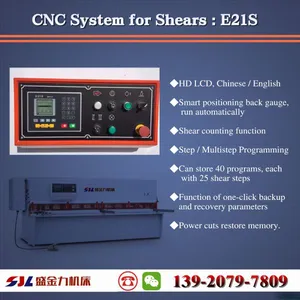 SJL Brand CNC Hydraulic Shearing Machine QC11K-6x4000 thumbnail-4