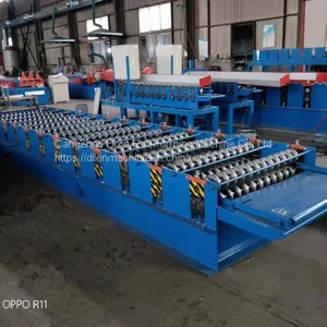 Roofing Tile Corrugated Sheet Roll Forming Machine Price for Factory Price thumbnail-5