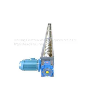 Incline Stainless Steel Shaftless Screw Conveyor For Building Materials thumbnail-4