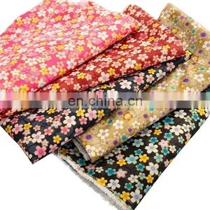 Printed Polyester Peach Skin Fabric for Dresses/home Textile/pilow Cases thumbnail-1