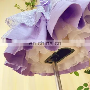 Baby Girl Clothes Spanish Dress Sleeveless Print Stitching Princess Dress for Girls Birthday Party Vestidos thumbnail-4