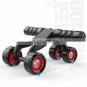 4 Wheels Abdominal Muscle Training Wheel AB Wheel Fitness Equipment thumbnail-1