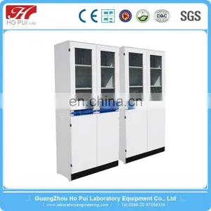 Large Pharmacy Medicine Cabinet Cabinet Floor Standing Pharmacy Medicine Cabinet With Aluminum And Wood thumbnail-3