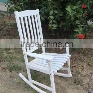 Beautiful Wooden Bistrol Rocking Chair - KD PU Color Chair - Vietnam Furniture Factory thumbnail-2