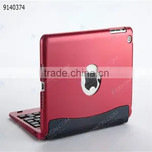 Bluetooth Keyboard for IPad Mini,red Separable Aluminum + Plastic Keyboard thumbnail-1
